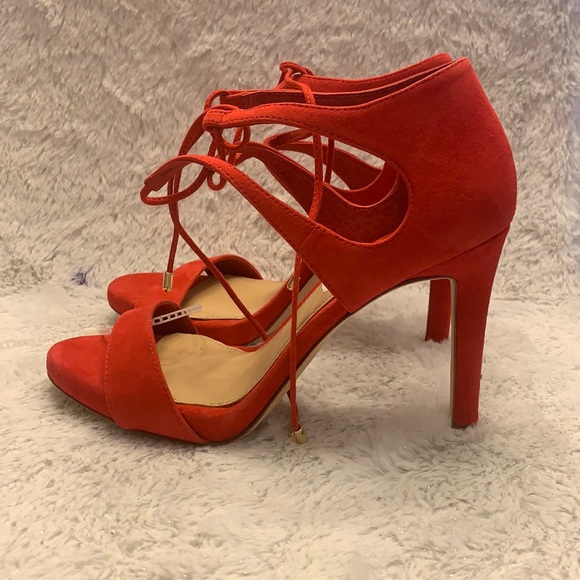 ANTONIO MILANI Red Heels 6.5 - Picture 1 of 7